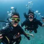 Scuba Divers in Tulamben Bali